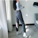 3Casual Drawstring Waist Jogger Sweatpants Women