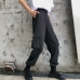 3Casual Solid Pockets High Waist Pant