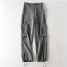 8Casual Solid Pockets High Waist Pant