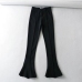6Chic High Waist Bootcut Black Long Pants Women