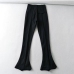 7Chic High Waist Bootcut Black Long Pants Women