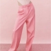 1Chic High Waist Loose Bootcut Long Pants