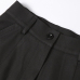 8Chic Plain Black Hollow Out Rhinestone Fashion Pants