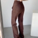 7Easy Match High Waist Straight Long Pants