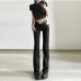 6Fashion High Waist Cut Out Flared Pants