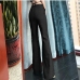 5Fitted Solid Women Flare Pants