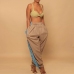 7Hip Hop Tassel Loose Long Pants For Women