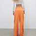 4Ladies Wide Leg Solid High Waisted Pants