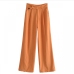 5Ladies Wide Leg Solid High Waisted Pants