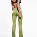 4Outdoor Fashionable Ladies Solid High Waist Long Pants