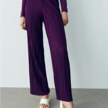 Sexy High Waist Ruched Straight Long Pants