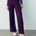 1Sexy High Waist Ruched Straight Long Pants