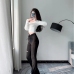 10Sexy High Wast Hollow Out Bootcut Long Pants