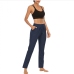 12Sporty Drawstring Straight Leg Track Pants For Women