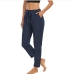 10Sporty Drawstring Straight Leg Track Pants For Women