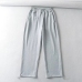 13Street Loose Drawstring High Waist Grey Sweatpants