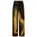 9Stylish Multicolored Loose Straight Long Pants