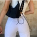 10Trendy Flare White Ladies Long Pants