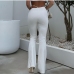 5Urban Outdoor White Flare Ladies Long Pants