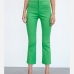 3Women Solid High Rise Bootcut Long Pant Trousers