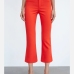 1Women Solid High Rise Bootcut Long Pant Trousers