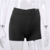 5Easy Match Solid Mid Waist Shorts