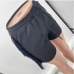 7Fashion Solid Color Tassel Shorts