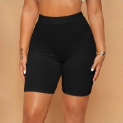 Skinny Solid Women Sweatpant Shorts