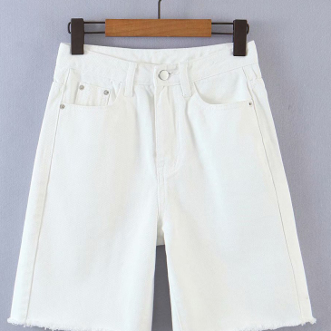 Summer Versatile High Waist Denim Short Pants