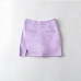 5  Fashion Summer Solid Slit Skirts
