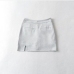 7  Fashion Summer Solid Slit Skirts