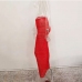7 Perspective Gauze Pure Color Long Skirts