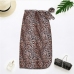 13Beach Animal Print Tie Wrap Loosen Maxi Skirt