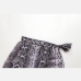 11Beach Animal Print Tie Wrap Loosen Maxi Skirt
