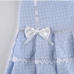 11Cute Bow Gingham Plaid Skirts For Women