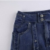 8Designer Blue Denim Shorts Skirts For Women