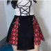 8Designer Patchwork Slit A-Line Sexy Short Skirts