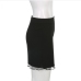 11High Waist Mesh Patchwork Bodycon Skirts