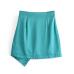 3Irregular High Waist Solid Design Ladies Skirt