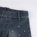 11Ladies Denim Rivet Ruched Short Skirts