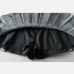 19New Pure Zipper Pleated Skirt For Women