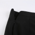 4Ruched Hollow Out Black Short Skirts For Women