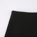 10Simple Dual Side Slit A Line Skirt