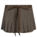 9Street Personalized Low Waist Pleated Skirts For Women