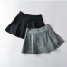 8Stylish Solid Women Mini Skort