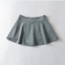 10Stylish Solid Women Mini Skort