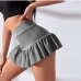 3Summer A-Line Ruffles Mini Skirts For Women