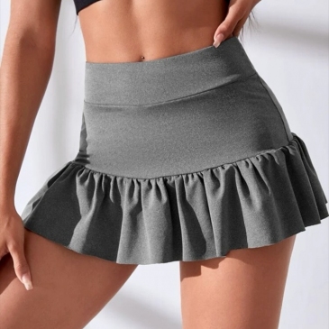 Summer A-Line Ruffles Mini Skirts For Women