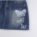 12Vintage Street Butterfly Printed Short Skirts For Women