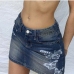 4Vintage Street Butterfly Printed Short Skirts For Women